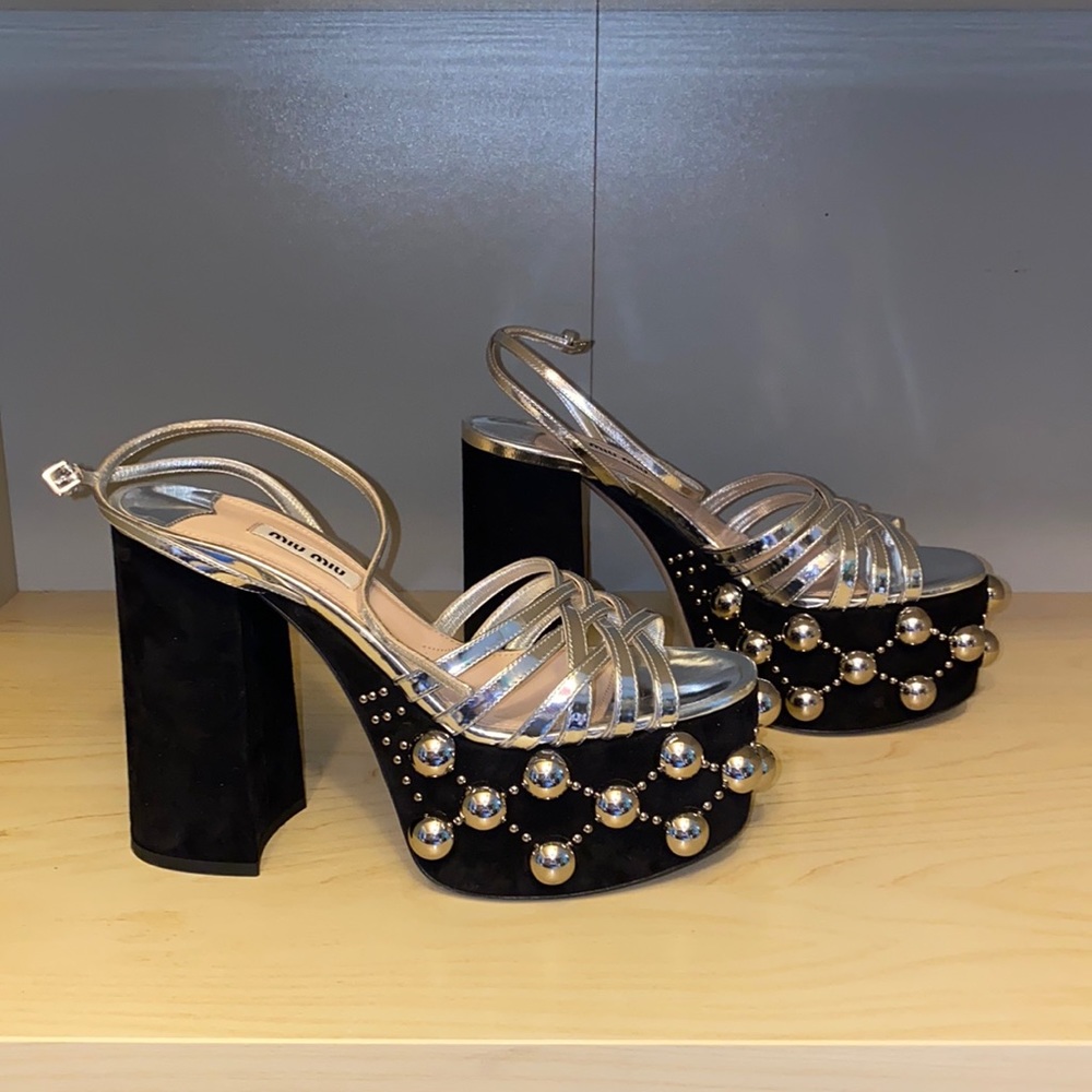 Miu Miu Calzature Donna platform heels